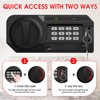 1.6 Cub Fire Proof Safe for Home Documents, Anti-Theft Digital