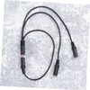 CAXUSD 1pc Audio Splitter Cable to Headset Adapter for Mobile