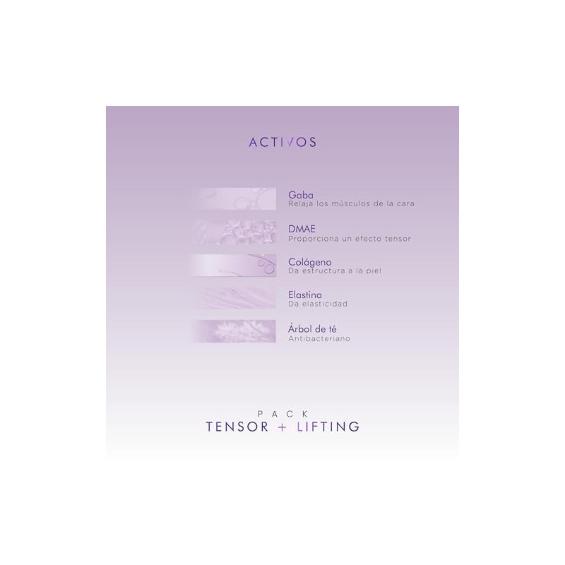 PUREZA NATUR Pack Tensor + Lifting serum tensor y crema