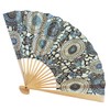Shogado SGD-FAN-BK Kyoto Shogado Yuzen Japanese Paper Fan, BK Ladies,