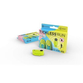 Tickless Run | Ultrasonic Tick Repeller for Runners | for All Ages - Neon Yellow