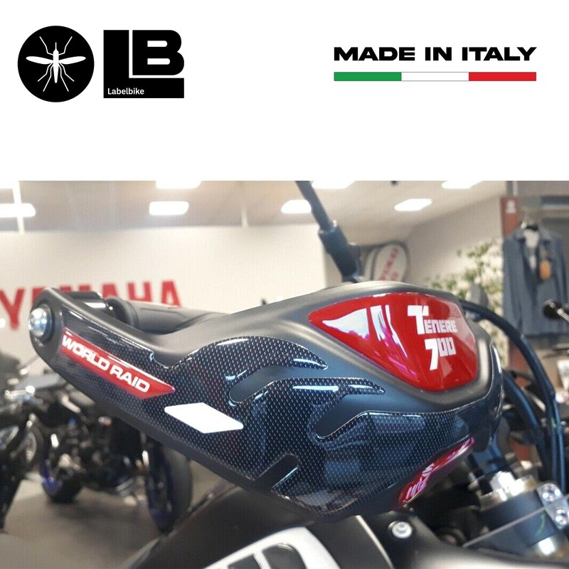 labelbike - 3D Resin Sticker Kit for Motorcycle Hand Guards