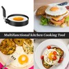 MSDADA Egg Ring, 4 Pcs Stainless Steel Non-Stick Round Egg