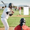 Baseball/Softball Lineup Cards, 4 Part Carbonless, 16 Player Roster Line