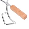 Log Tongs Beech Wood Handle Stainless Steel Clamp High Temperature