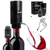 Electric Wine Aerator and Vacuum Bottle Stopper Preserver - USB