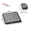 60th Birthday Gifts Men Funny Slate Coaster - 60th Birthday