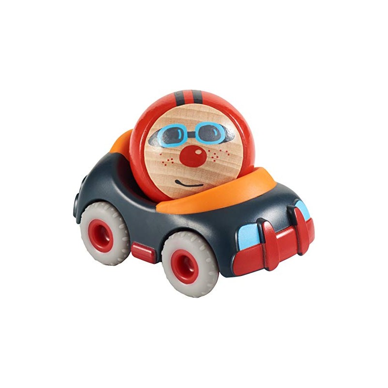 HABA 304779 Kullerbü Crash Car, Accessories for All Kullerbü Railways,