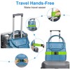 Generic 4 Pack Adjustable Luggage Straps, Fabric Webbing, Secure Cargo,