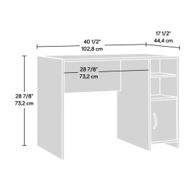 Sauder Beginnings Desk Cinnamon Cherry