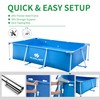Hanjet 3.6 Foot x 13.8 Inch Kids Swimming Pool Above