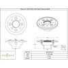 SereneDrains 2 Inch Cast Iron Shower Drain Base for Linear