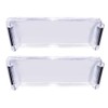 2Pack Adjustable Air Vent Deflector-10in to 15in Magnetic Floor Vent