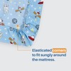 Indus Textiles 2 Pack Cot Bed Fitted Sheets Easy Care