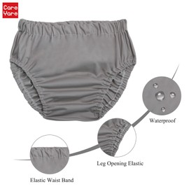 Care Yare Incontinence Protective Briefs & Underwear Washable Incontinence Underwear Women Washable Incontinence Underwear for Men Adult Incontinence Underwear Women Waterproof Underwear for Women XL