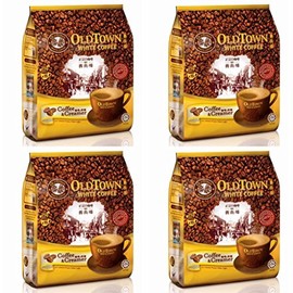 Old Town White Coffee 2 in 1 Coffee & Creamer Flavor (4 pack x 15 sachets) Imported from Malaysia