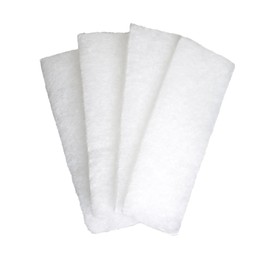 Casoter Air Fryer Filters Compatible with Instant Vortex Plus 5.7L Replacement Accessories Odor Erase Air Filters,Set of 4 White