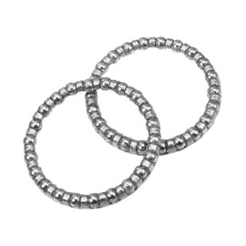 A ABSOPRO Bicycle Ball Bearing Cage Crank Bearing 3.97mm x 22 Bike Wheel Bearing Retainer (Set of 2)