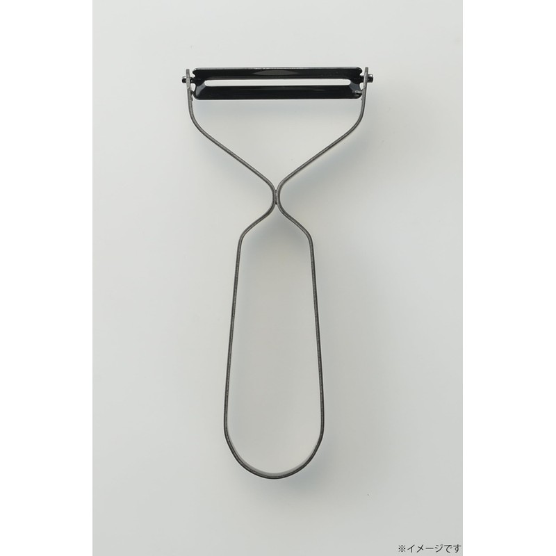 Takagi Black Stainless Steel Peeler, Peeler, T-Shape, Made in Japan,