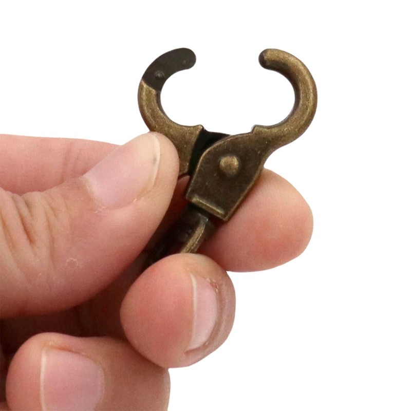 BIKICOCO 3/8'' Swivel Trigger Snap Hook Lobster Claw Clasp Spring