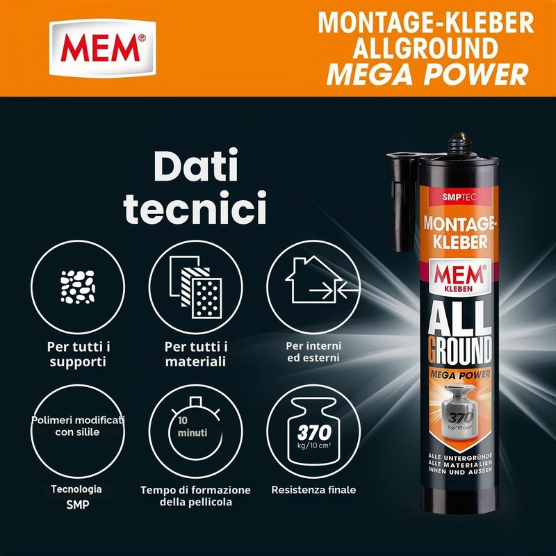 MEM Kit di k Mega Power 450 g epatica, Mem