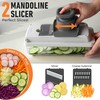 Mueller Vegetable Chopper Mandoline Slicer, Food Veggie Chopper, Cheese Grater,