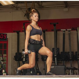 Weighted Training Belt (10-15 lb) – Ergonomic, Breathable & Adjustable – Perfect for Strength Training, Running & Fitness – Durable with Steel Weights (15 pounds, Medium)