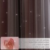 NICETOWN Pink & Grey Ombre Blackout Curtains for Kid Girls