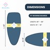 M Maxima, Ironing Board Cover and Pad, Fire-Resistant, Indestructible, Non-Fade