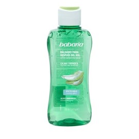 Babaria After Sun Aloe Vera Eiseffekt | Feuchtigkeitscreme für Damen und Herren mit Eiseffekt | Gesichtscreme für Damen und Herren | Gesichtscreme mit Aloe Vera