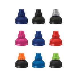 Fizzii Twist Cap (Replacement Cap with Sealing Ring, Suitable for Drinking Bottles 330 ml, 500 ml and 600 ml, Leak-Proof) (Dark Blue 281c)