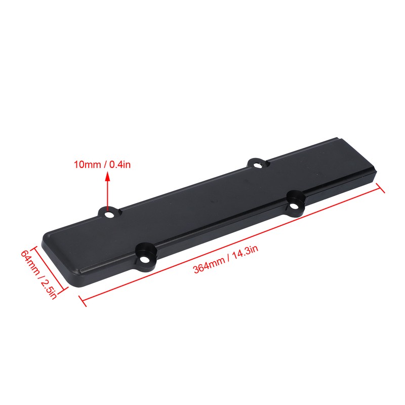 Engine Spark Plug Wire Harness Cover Aluminum Alloy Fit for