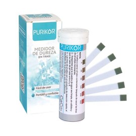 PK-TIRASDUREZA. Medidor de Dureza en Tiras reactivas marca PURIKOR.