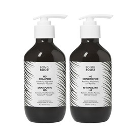 BondiBoost HG Anti-Thinning Shampoo Conditioner Set [10.14 fl oz each], Clinically Tested to Promote Fuller + Thicker-Looking Hair for Women & Men, Procapil, Redensyl & Rosemary Formula, Sulfate-Free