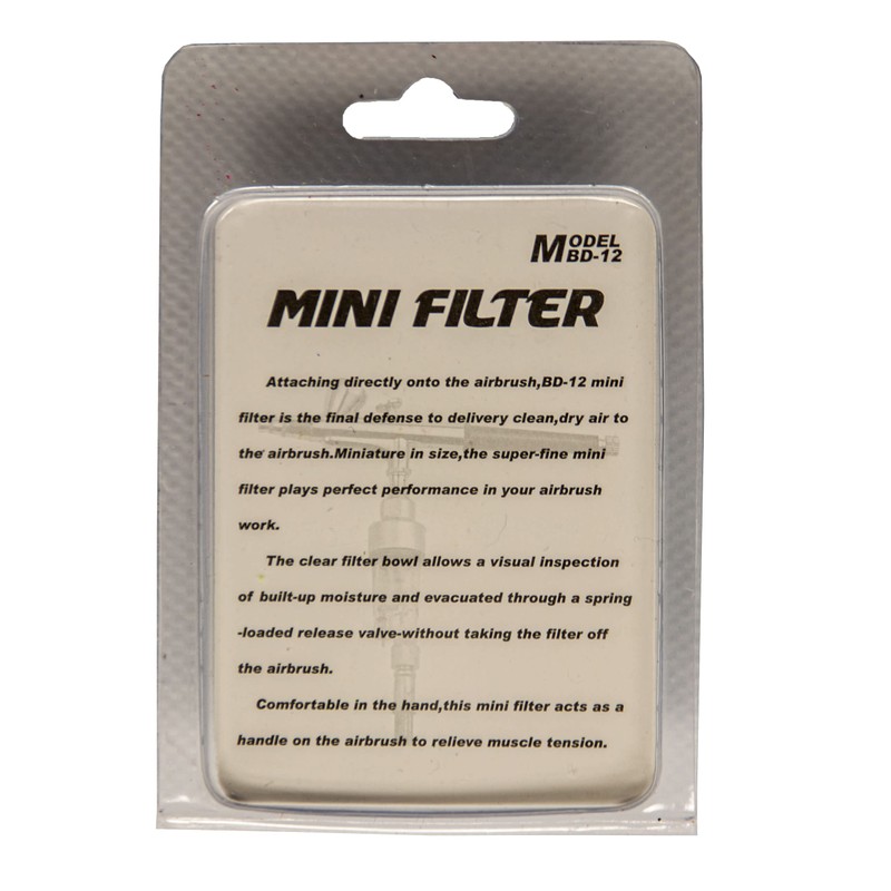 Airbrush Guns Mini Filter Water Separator Pistol Filter ABS12 HS-F4