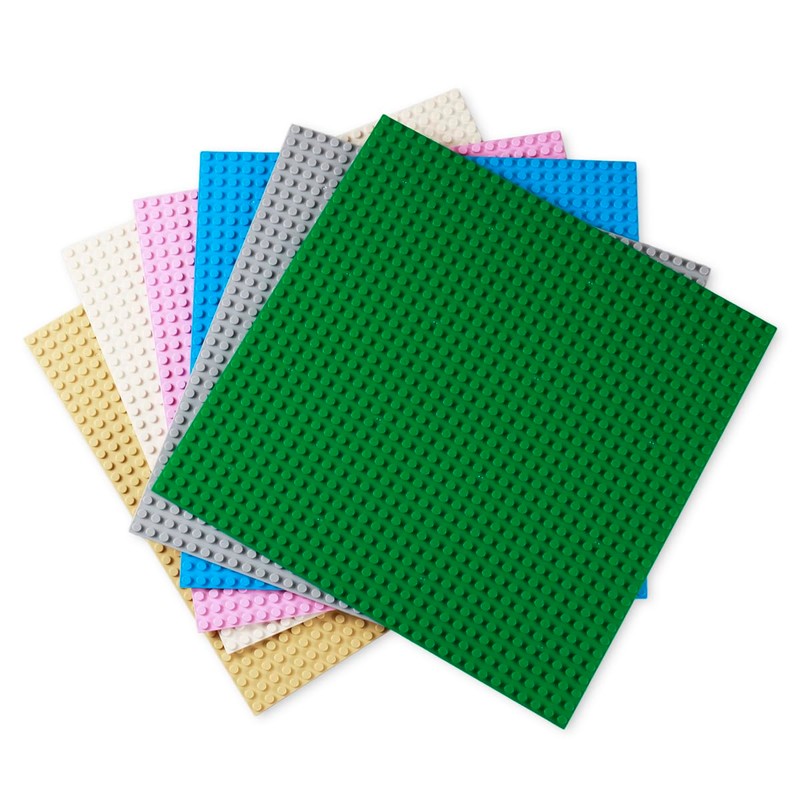 INIBUD Classic Double Sided Foundation Plate 32x32 Pitch (Light Gray)