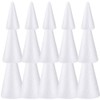 SEWACC 30pcs Cone Foam Cone Shapes Christmas Tree Foams Mold
