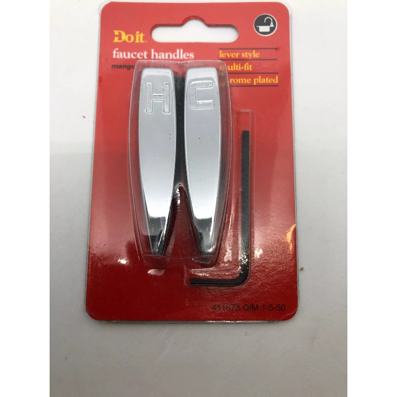 Do it Cross Pattern Replacement Faucet Handles - 411664