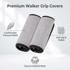 2 Pack Universal Walker Handle Cushion Pads, Soft Non-Slip Padded