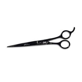 MD Sultan Plain Shears 8.5" for Barbers and Stylists (Black)