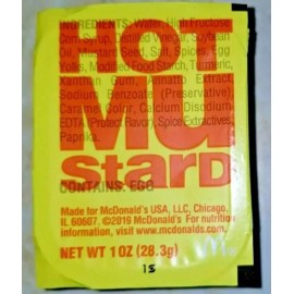 McDonald's 10 McDonald's HOT MUSTARD Sauce Dipping Chicken Nugget Dipping Sauce FRESH!