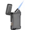 Palió Lazio Single Angled Jet Flame Cigar Lighter, Refillable, Gunmetal