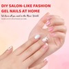 Aokitec Semi Cured Gel Nail Strips with UV Light -