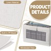 6 Pack Closet Storage Bins, 15.9 x 11 x 6.7