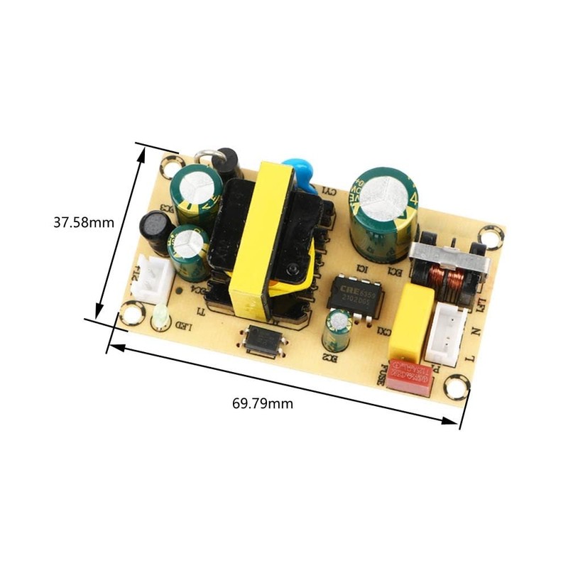 AC-DC Insulated Power Supply Module, AC 110V 220V to DC