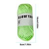 Luminous Yarn for Knitting | 76Yd Yarn Spool Roll for