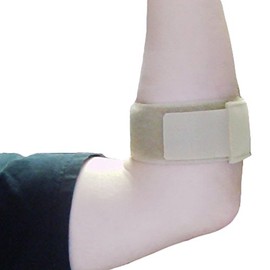 AT Surgical Elbow Band for Tennis, Golf, Carpal Tunnel and Muscle Strain with Adjustable Neoprene Padding (Small)