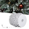 1 Roll Pearl Beads Chain Artificial Pearl Strand Trim String