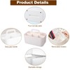 chiquieray Multipurpose Storage Caddy,Multipurpose Caddy Organizer,Stackable OrganizerCaddy,Plastic Desk OrganiserCaddy with
