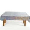 Alipis 3 pcs Iridescent Table Covers Rectangle Tablecloths for Party